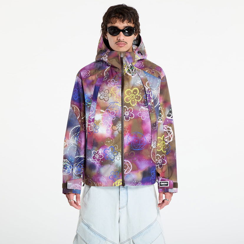 Vetrovka KENZO KENZO x FUTURA 2000 Short Windbreaker Rôznofarebný | FF65BL1779ND.50