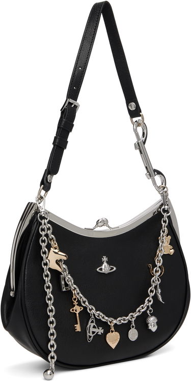 Kabelka Vivienne Westwood Vivienne Westwood Charm Frame Bag Čierna | 4B01000PW-L00BX-, 1