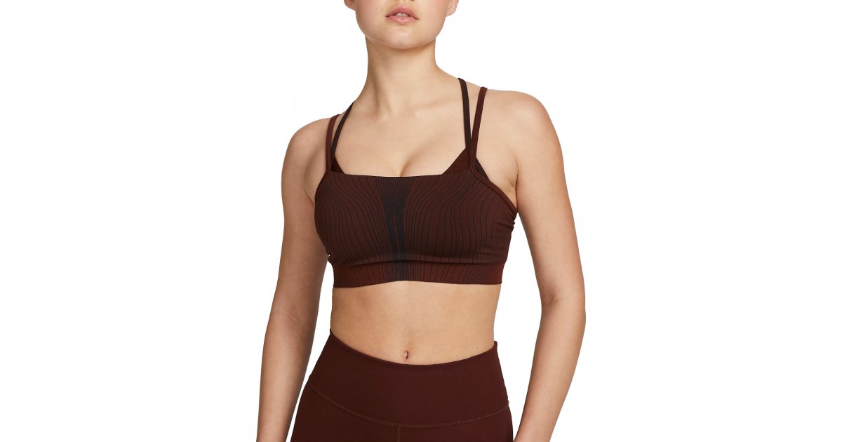 Podprsenka Nike Yoga Dri-FIT ADV Indy Sports Bra Hnedá | dm0549-217, 1