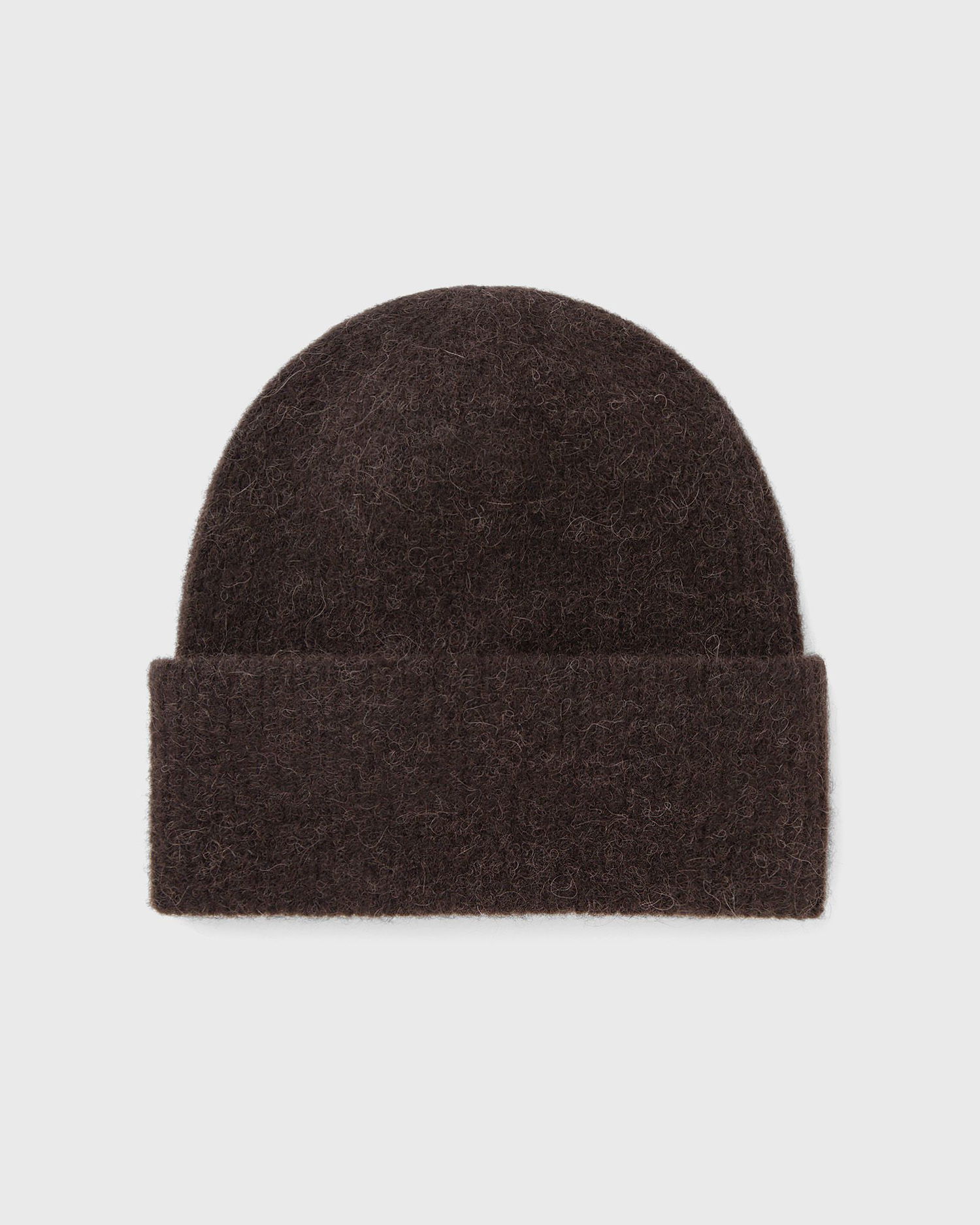 Kulicha Samsoe Samsoe Fuzzy Knit Beanie Hnedá | F16407300-191111TCX, 0