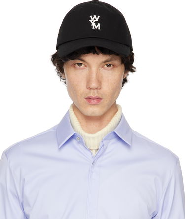 Šiltovka WOOYOUNGMI WOOYOUNGMI Logo Ball Cap Čierna | W251AC51, 0