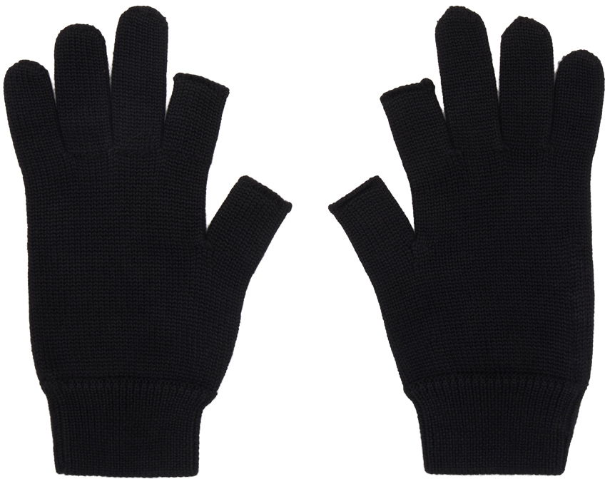 Rukavice Rick Owens Black Porterville Touchscreen Gloves Čierna | RU02D6492 WS, 0