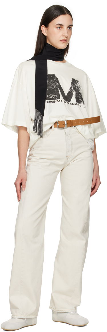 Šaty Maison Margiela MM6 Maison Margiela Anatomic Biela | S66WS0106 P6435, 4