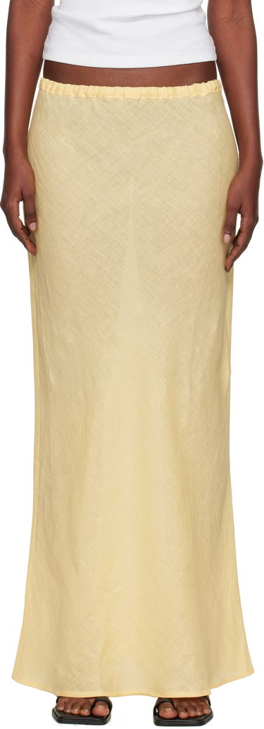 Sukňa Baserange Baserange Dydine Maxi Skirt Žltá | SSDY-FL-AU25, 0