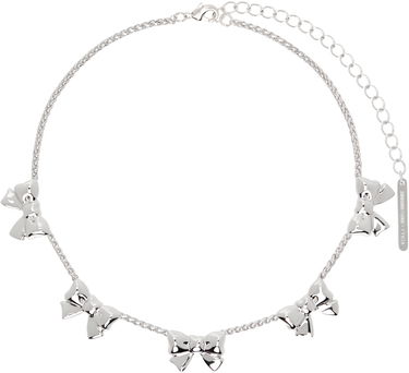 Náhrdelník SHUSHU/TONG SHUSHU/TONG YVMIN Edition Metal Bow Necklace Metalická | 21378SLV00NN, 0