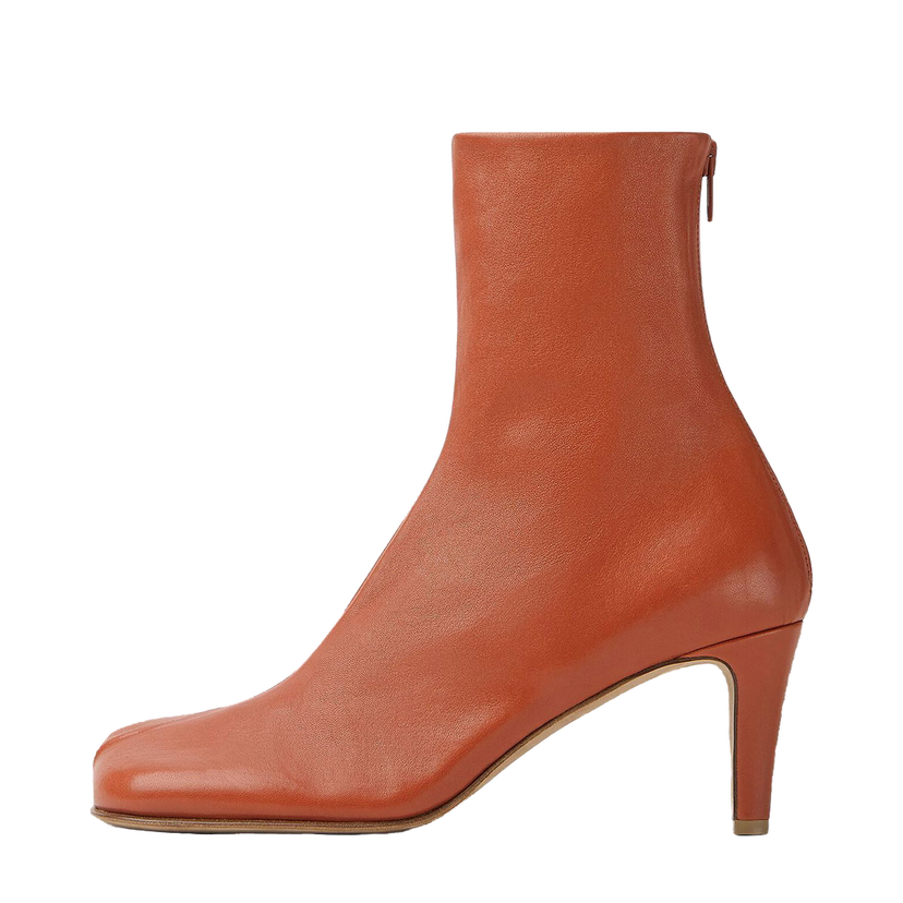 Tenisky a topánky Bottega Veneta Leather Ankle Boots Hnedá | 667208VBSO06561