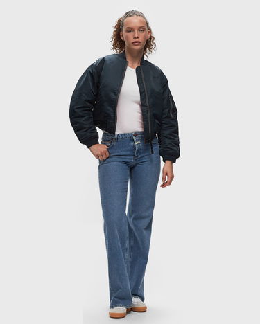 Bomber bunda Schott NYC Bomber Jacket Modrá | AIRF90WRS-NAVY, 1