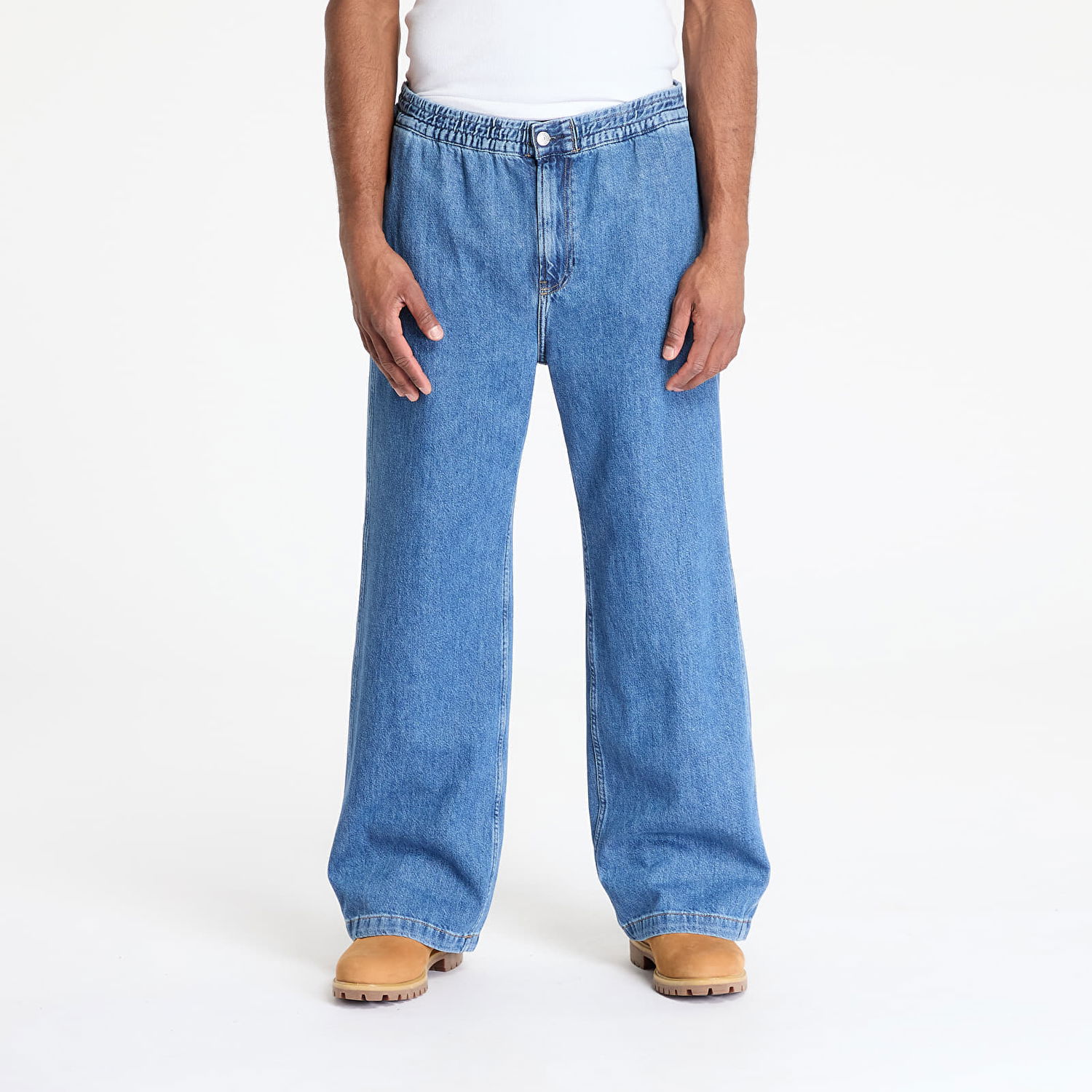 Džínsy CALVIN KLEIN Calvin Klein Jeans 90'S Loose Fit Pull On Denim Pants undefined | J30J327518 1A4, 0