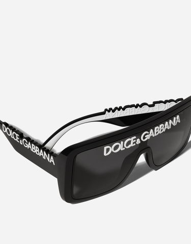 Slnečné okuliare Dolce & Gabbana Dg Logo Acetate Sunglasses Onesize Čierna | VG6204VN1879V000, 3