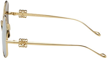 Slnečné okuliare Loewe Loewe Oversized Sunglasses Žltá | LW40069U, 2