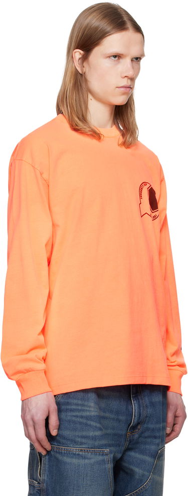Tričko Carhartt WIP Carhartt WIP Long Sleeve Industry T-Shirt Oranžová | I034411, 1