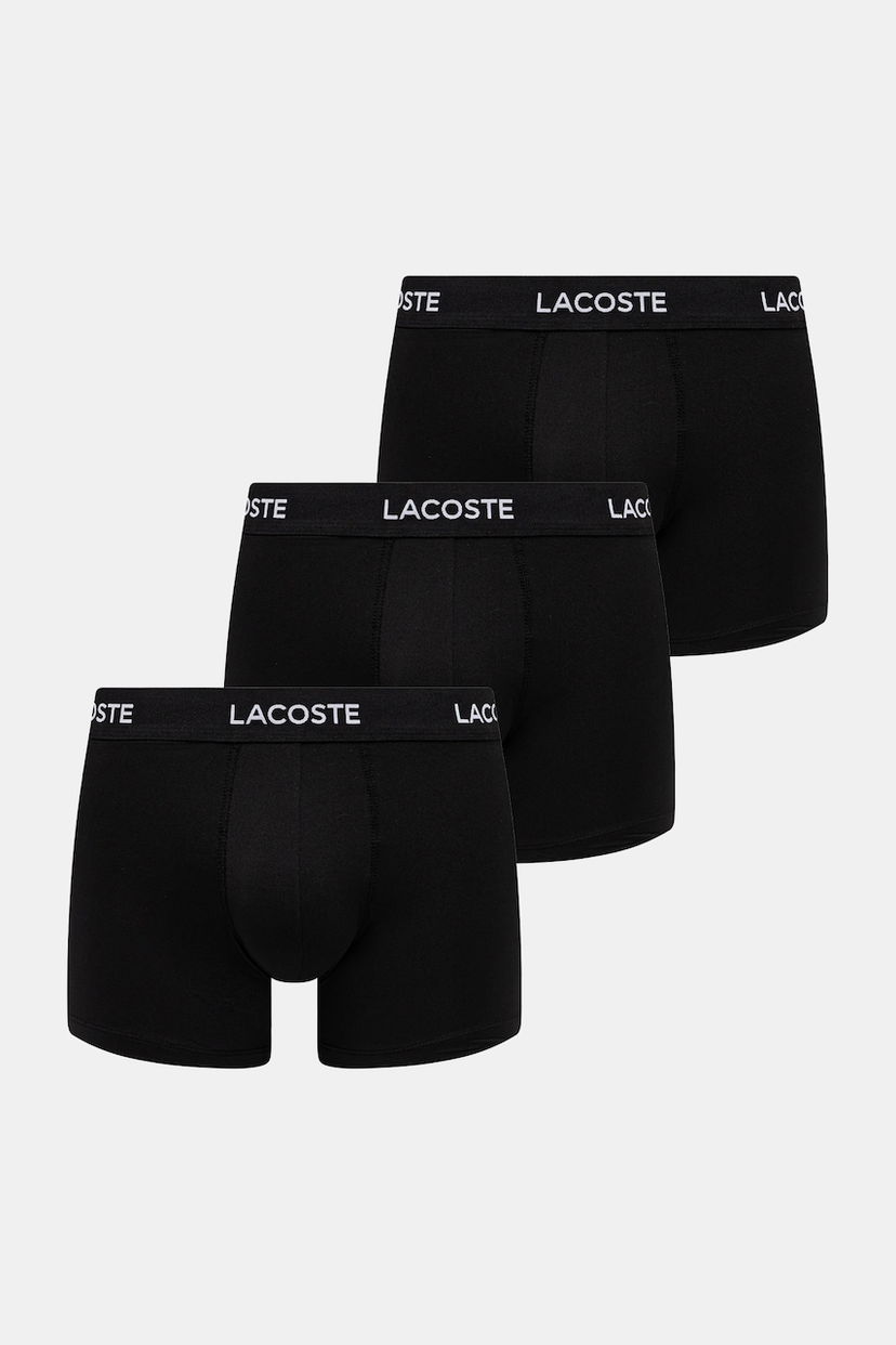 Boxerky Lacoste Boxer Briefs 3-pack Čierna | 5H2394