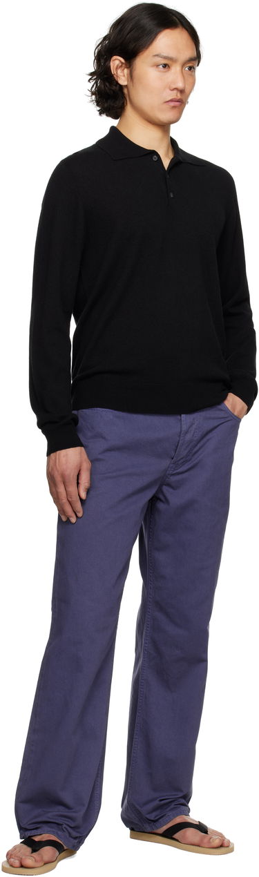 Sveter The Row The Row Judi Knit Polo Čierna | 918-Y751, 3