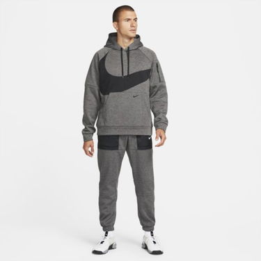 Mikina Nike Therma-FIT Pullover Fitness Hoodie Šedá | DQ5401-071, 1