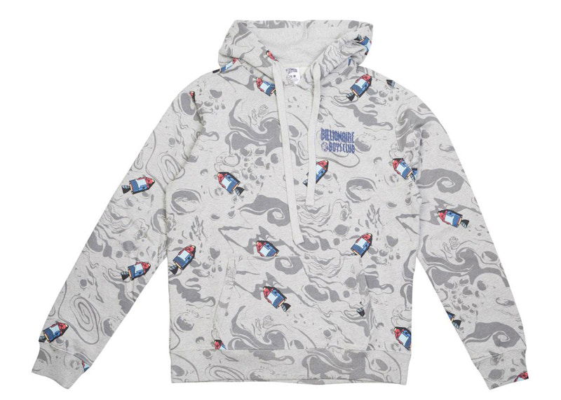 Mikina BILLIONAIRE BOYS CLUB Billionaire Boys Club Moonwaves Hoodie Šedá | 8917306HGR, 0