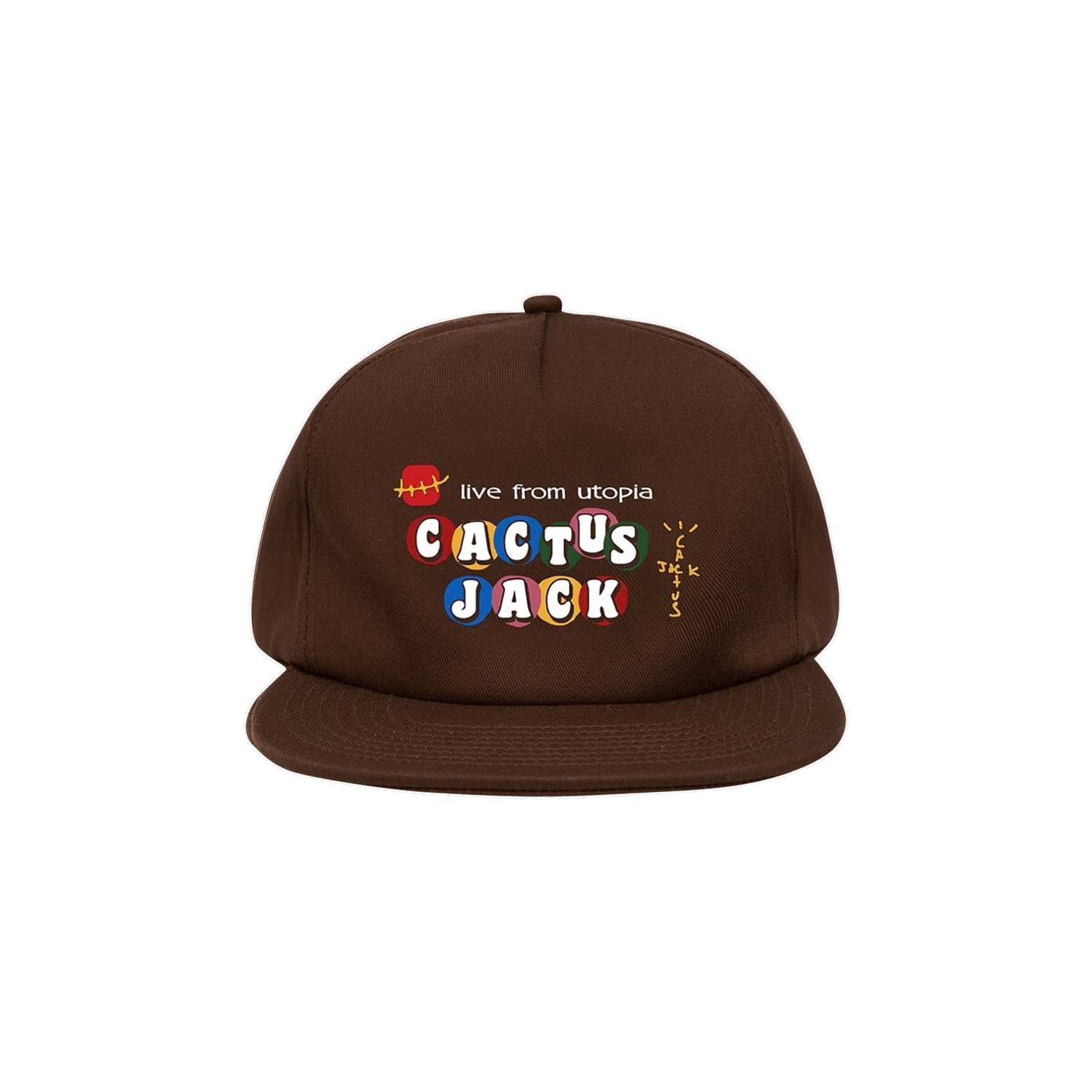 Šiltovka Cactus Jack by Travis Scott McDonald's x Live From Utopia Hat Hnedá | CJMD HH133 BROW, 0