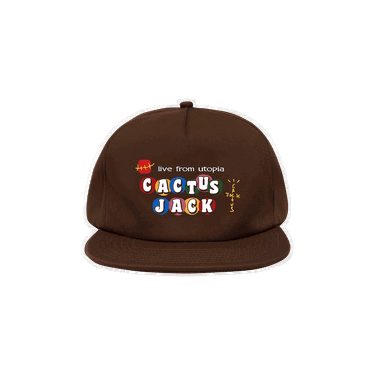 Šiltovka Cactus Jack by Travis Scott McDonald's x Live From Utopia Hat Hnedá | CJMD HH133 BROW, 0