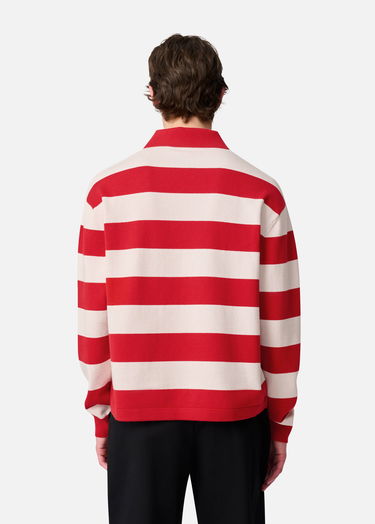 Sveter AXEL ARIGATO Frey Striped Knit Polo Sweater Rôznofarebný | A3315004, 4