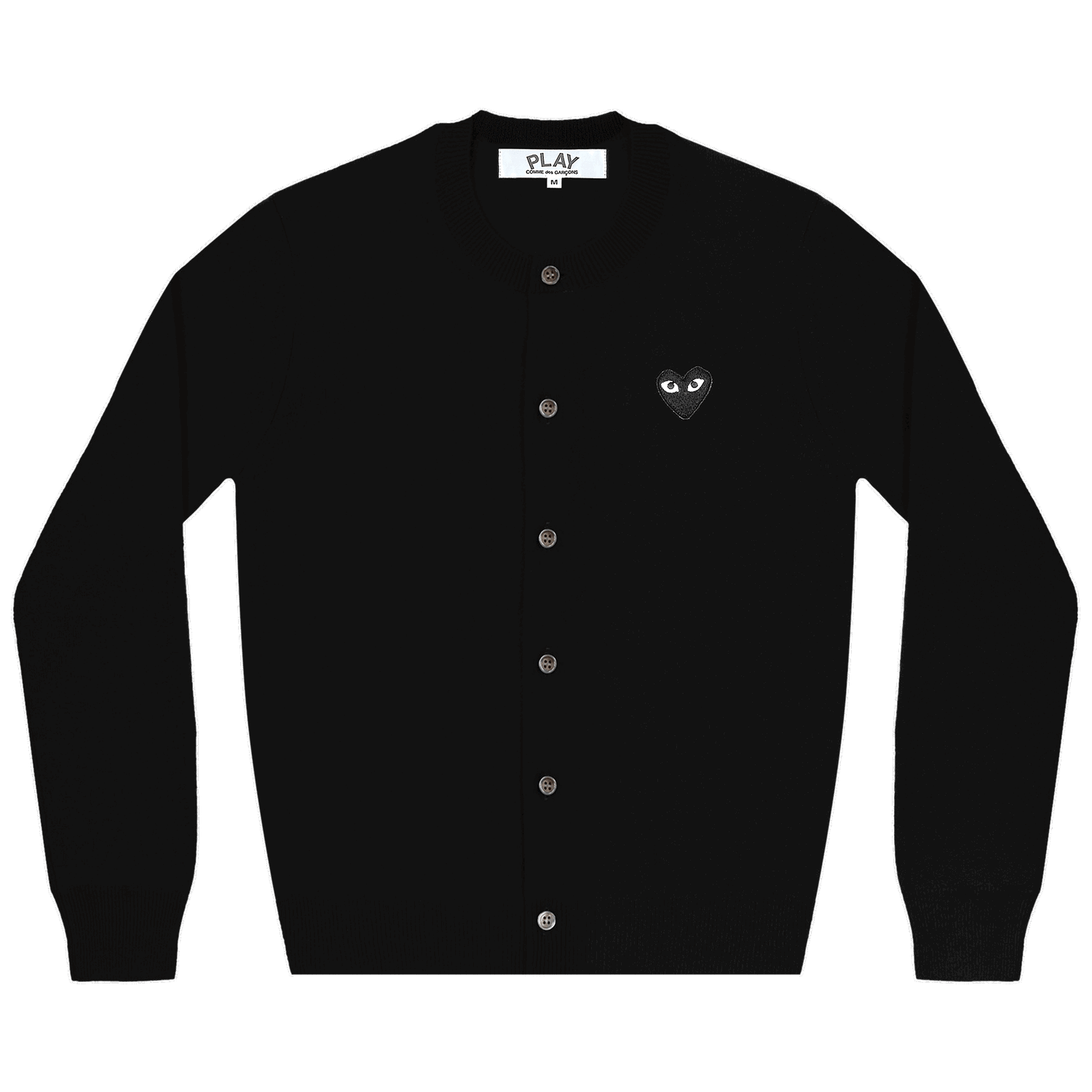 Sveter Comme des Garçons PLAY Heart Cardigan Čierna | AZ N023 051 1, 0