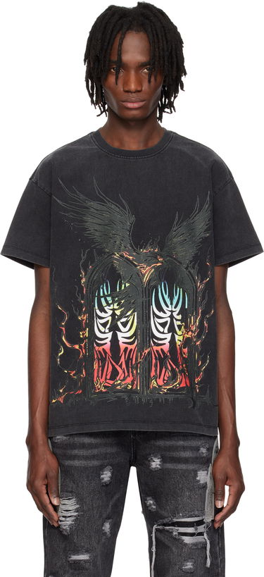 Tričko Who Decides War Who Decides War Exclusive Eagle Arched T-Shirt Čierna | 1110020002SE25, 0