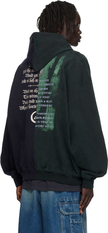 Mikina VETEMENTS Vetements Cradle of Filth Cut-Up Oversized Hoodie Rôznofarebný | UCF76HD850EN, 2