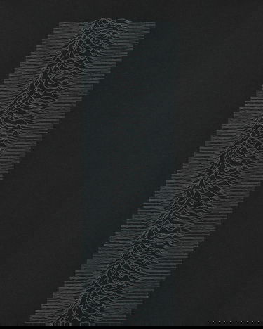 Tričko Pleasures Joy Division Waves T-Shirt Black Čierna | P24JD010 BLACK, 5