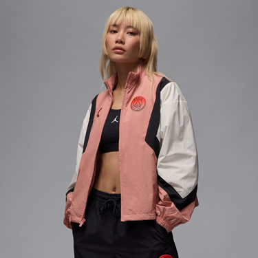 Bomber bunda Jordan Paris Saint-Germain Football Track Jacket Ružová | FV7745-685, 3