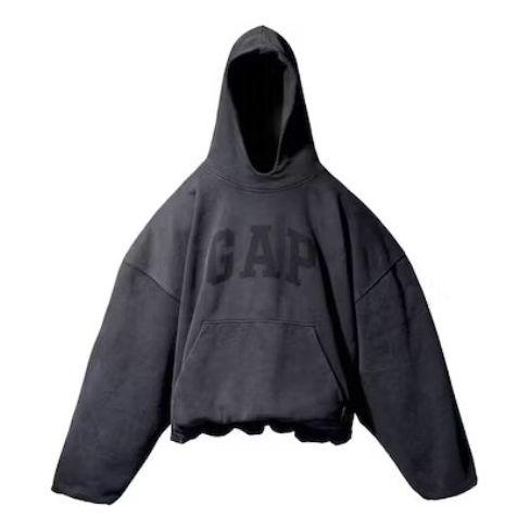 Mikina GAP Yeezy Gap Engineered by Balenciaga Dove Hoodie Čierna | 460551-03