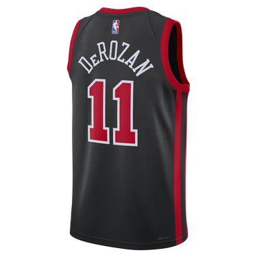 Tielko Nike Dri-FIT NBA Swingman DeMar DeRozan Chicago Bulls City Edition 2023/24 - Čierna | DX8497-011, 1