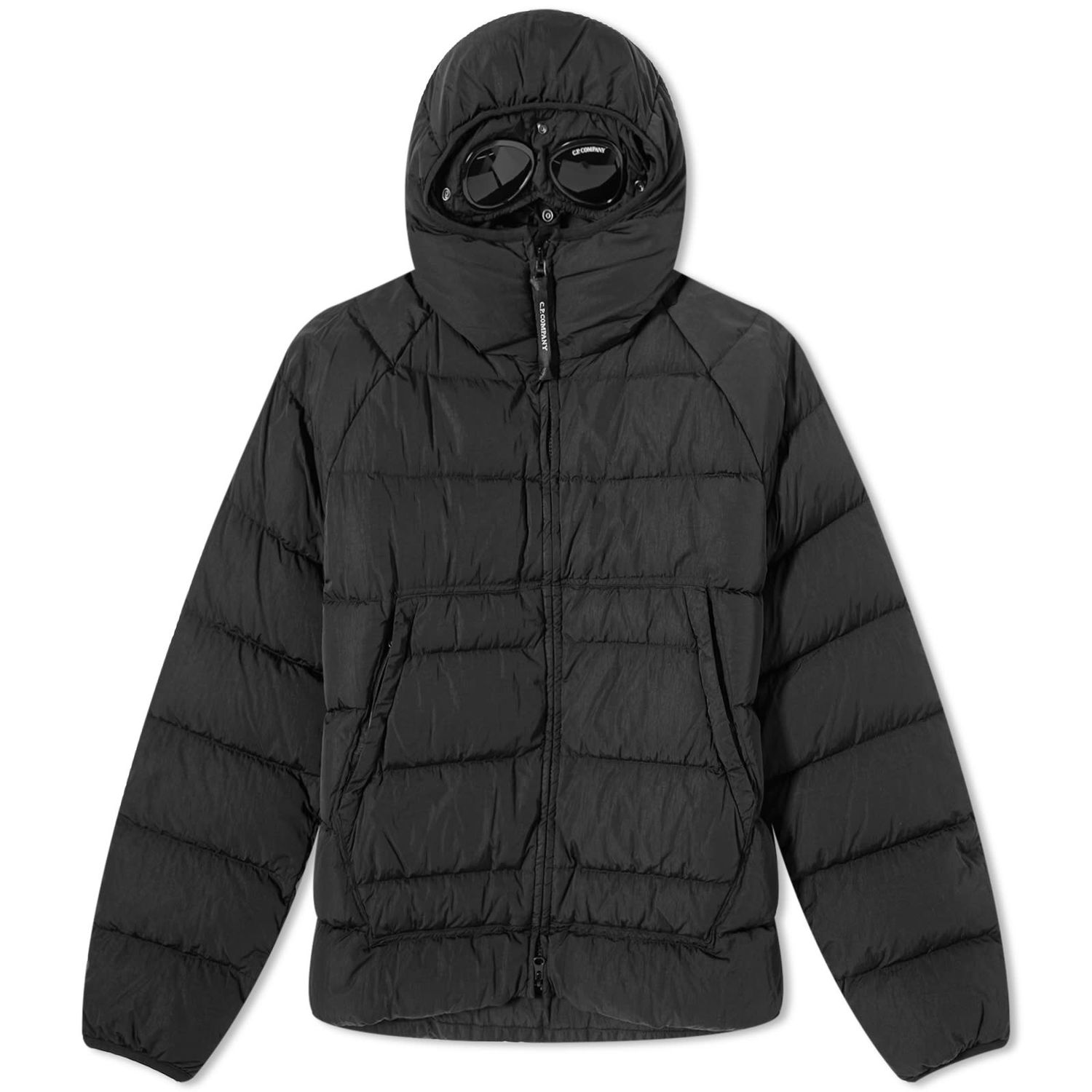 Bunda C.P. Company Chrome-R Goggle Down Jacket Čierna | 15CMOW027A-006369G-999, 0