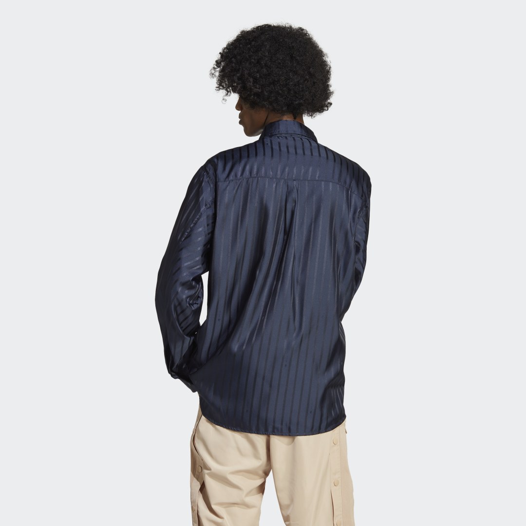 Košeľa adidas Originals RIFTA City Boy Oversized Shirt Navy | IC8406, 1