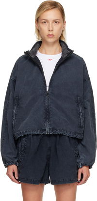 G-Leam-R1 Cropped Washed Jacket