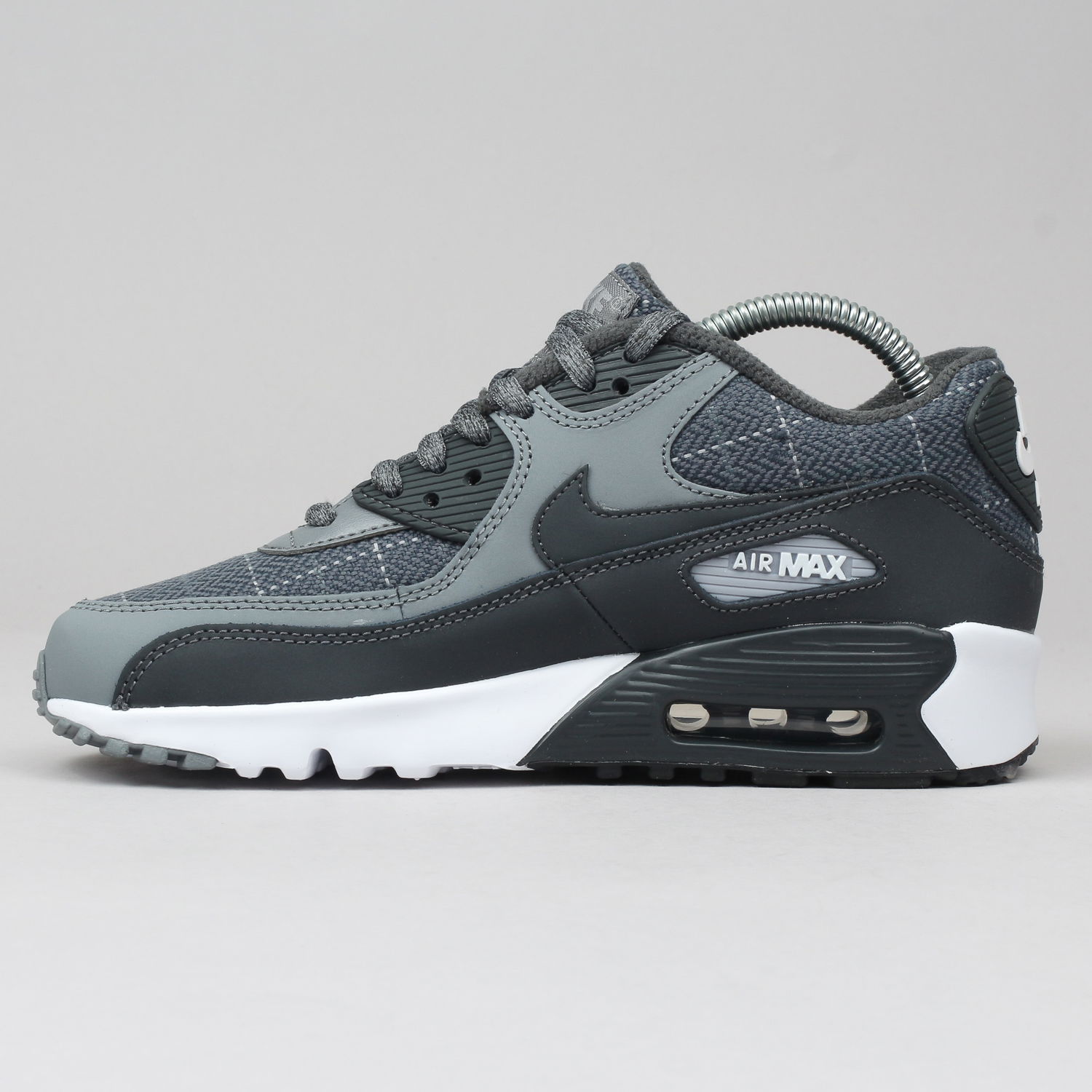 Tenisky a topánky Nike Air Max 90 SE Leather GS Šedá | 859560-001, 0