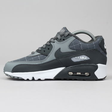 Tenisky a topánky Nike Air Max 90 SE Leather GS Šedá | 859560-001, 0