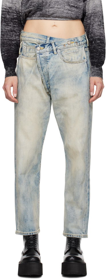 Džínsy R13 R13 Crossover Jeans Modrá | R13W2048 D218A, 0