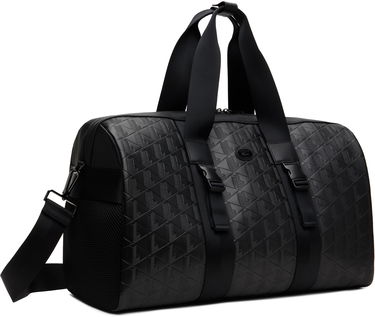 Cestovná taška Lacoste Lacoste Nomogram Leather Weekend Bag Čierna | NH4839MR_000, 1