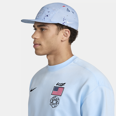 Šiltovka Nike Dri-FIT USA Fly Breaking Modrá | FN7241-441, 2