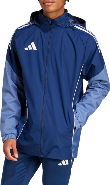 Vetrovka adidas Originals adidas TIRO25C AW Hooded Jacket Modrá | ji6543, 0