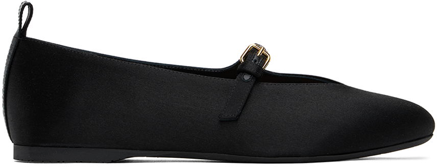 Tenisky a topánky JW Anderson Satin Ballerina Flats Čierna | ANW43033B 20110, 0