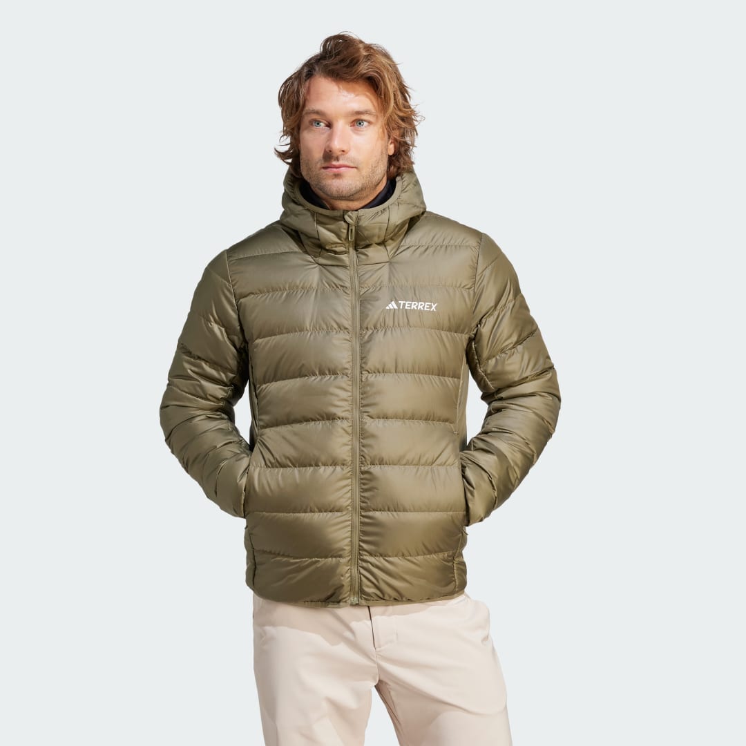 Prešívaná bunda adidas Originals Terrex Multi Light Zelené | IP6041, 1