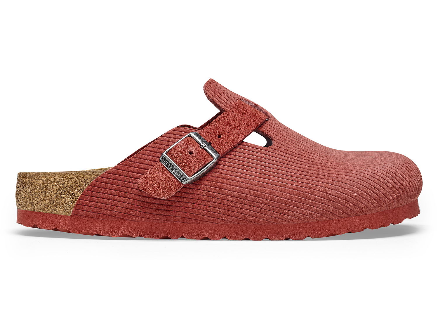 Tenisky a topánky Birkenstock Boston Embossed Corduroy Suede Sienna Red Červená | 1025645/1025689, 0