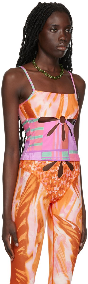Tielko Collina Strada Collina Strada Cutout Print Top Rôznofarebný | XX3197, 4