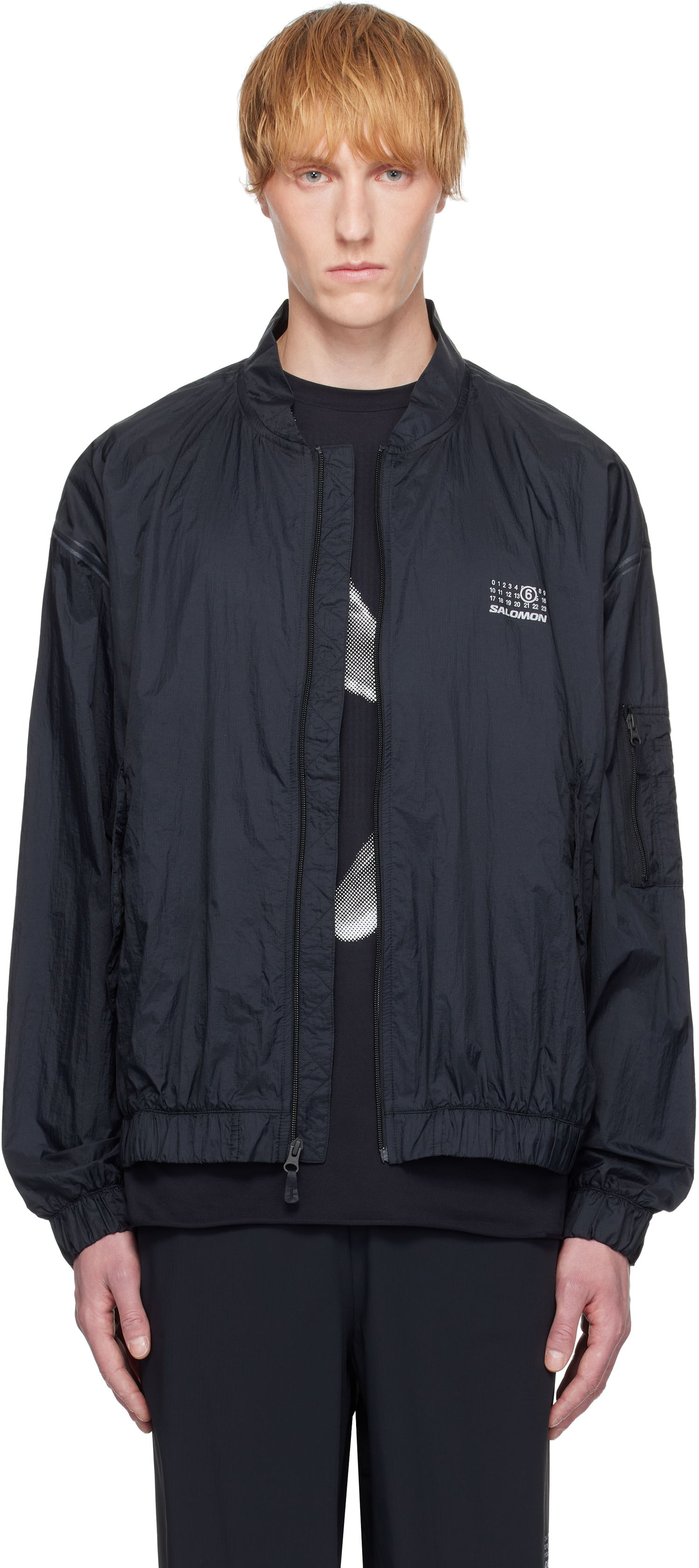 Bomber bunda Maison Margiela MM6 Maison Margiela Salomon Edition Sports Bomber Jacket Čierna | SH0AM0056 M35418, 0