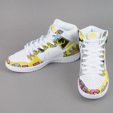 Tenisky a topánky Nike SB Dunk High Premium DLS QS Biela | 748751-177, 2