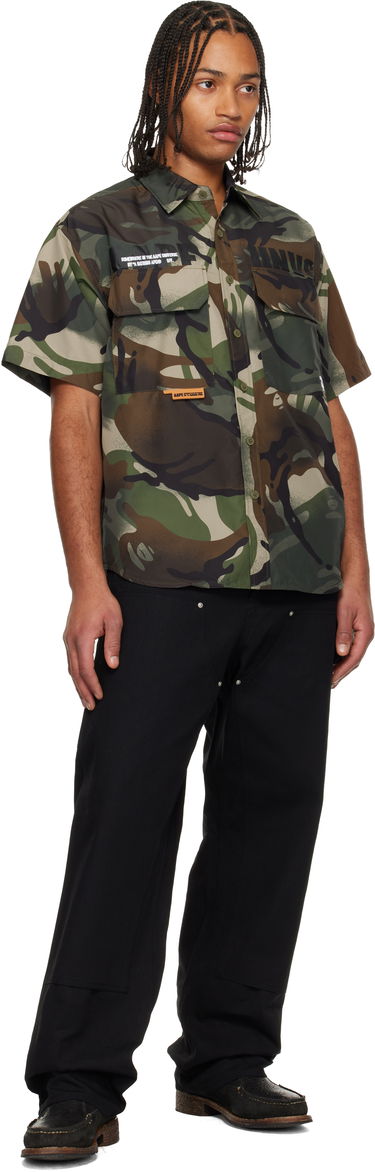 Košeľa AAPE by A Bathing Ape 'AAPEUNVS' Mooface Logo Cargo Shirt Rôznofarebný | AAPSRM8528XANGRZ, 3