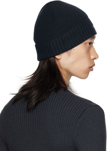 Kulicha A.P.C. A.P.C. Colin Ribbed Knit Beanie Čierna | WVBCZ-M25091, 2
