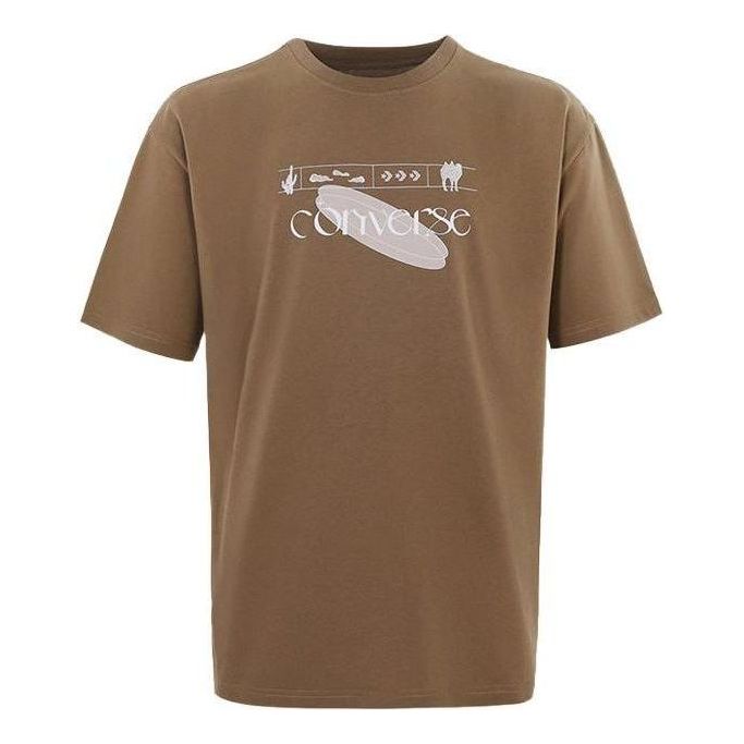 Tričko Converse Logo Graphic T-Shirt Hnedá | 10024870-A03