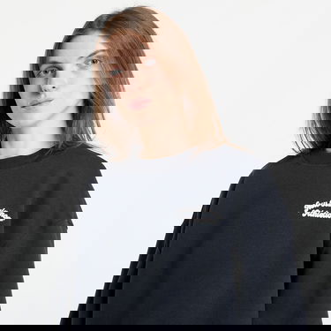 Mikina New Balance Sweatshirt Linear Heritage Fleece Crew Čierna | WT53516BK, 1