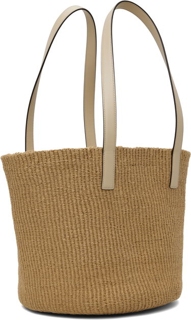 Tote bag CHLOÉ Chloe Horse Medal Basket Tote Béžová | CHC25SS591O82, 4