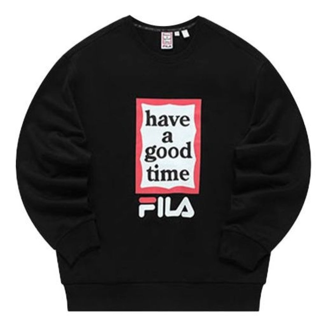 Mikina FILA Have a good time Collaboration Sweatshirt Čierna | F11U149204F-BK, 0